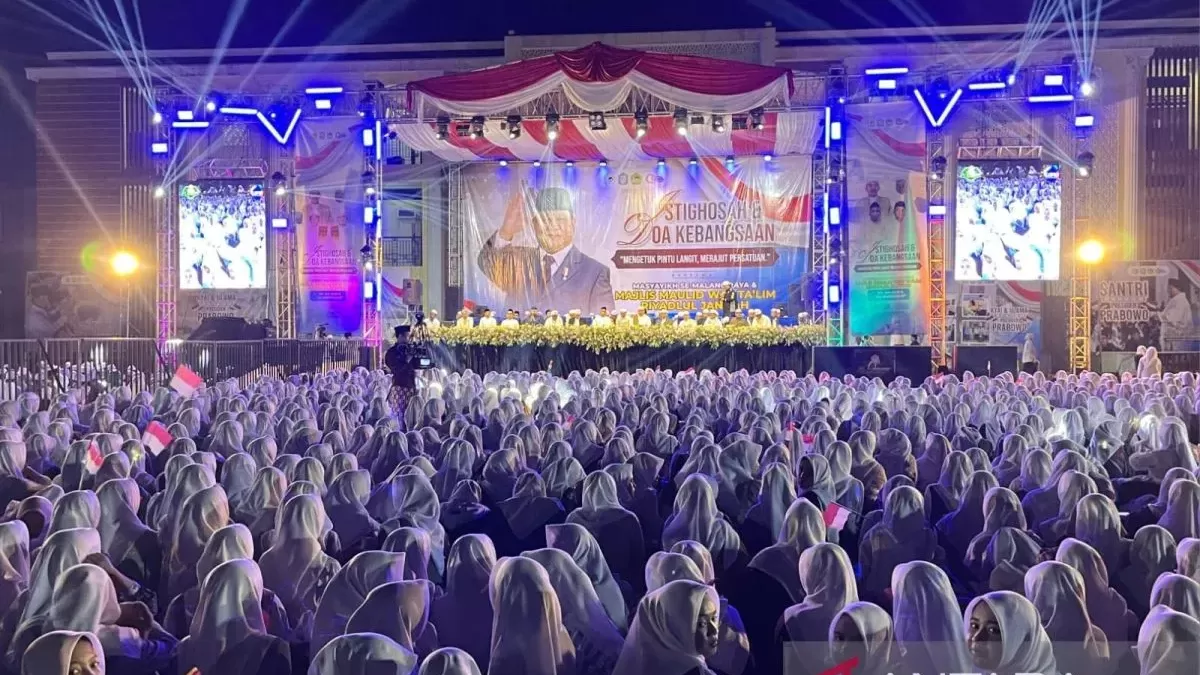 Istighatsah Akbar di Malang: Doa untuk Presiden Prabowo Subianto