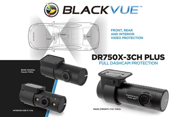 Blackvue DR750X-3CH Plus, pilihan kamera dasbor di IIMS 2022