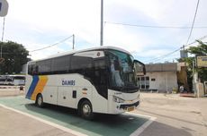 DAMRI Geser Titik Keberangkatan Bus Jurusan Serang-Bandara Soetta