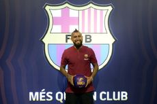 Arturo Vidal Sudah Tiba di Markas Barcelona