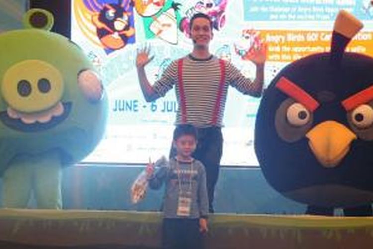 Meet and greet Angry Birds, ikon permainan asal Finlandia di Summarecon Mall Serpong