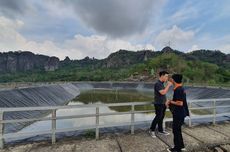 Kekeringan, Kebun Durian di Sekitar Embung Nglanggeran Gunungkidul Tak Diairi