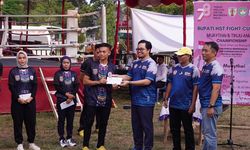 Beri Ruang untuk Atlet Muaythai dan Tinju Amatir, Bupati HST Gelar Fighting Championship Cup