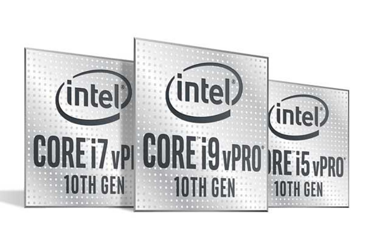 Ilustrasi prosesor Intel vPro generasi ke-10