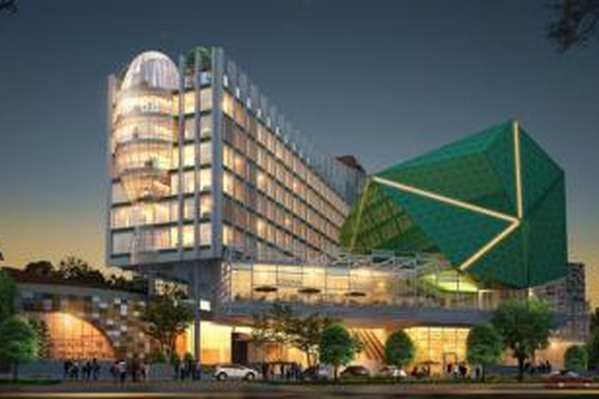 Proyek Central Promenade, kondominium hotel (kondotel) di Padang, Sumatera Barat. 