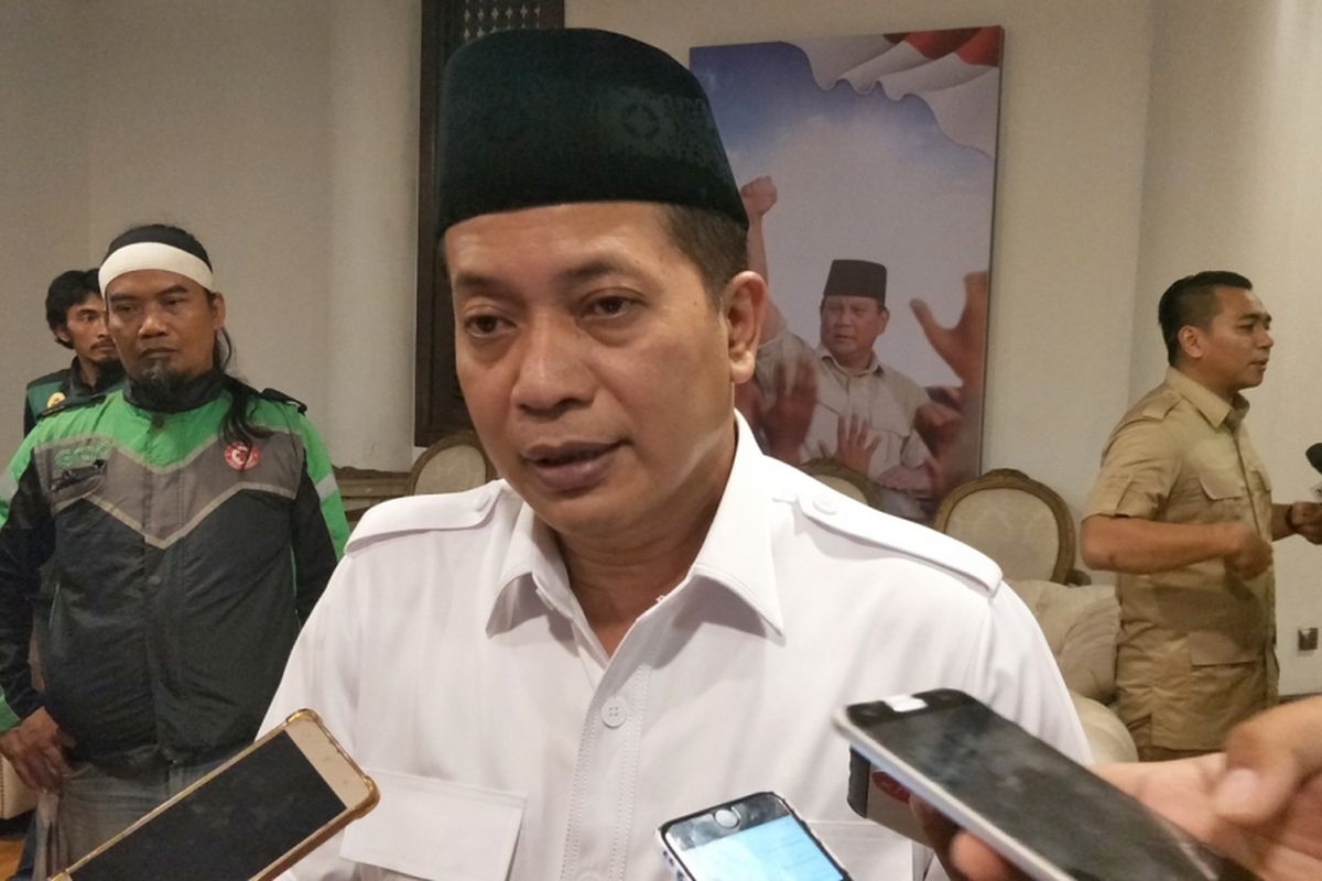 Wakil Direktur Relawan Badan Pemenangan Nasional (BPN) Ferry Juliantono saat ditemui di kantor sekretariat BPN, Jalan Kertanegara, Jakarta Selatan, Jumat (14/12/2018). 