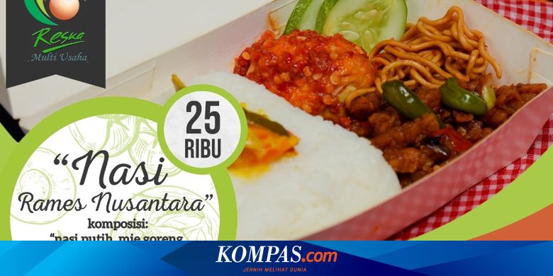 Harga Makanan Di Kereta Api Ada Nasi Rames Seharga Rp 25 000 Halaman All Kompas Com