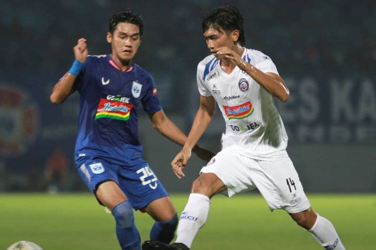 PSIS menggelar partai uji coba melawan Arema FC di Stadion Moch. Soebroto, Sabtu (11/5/2019)