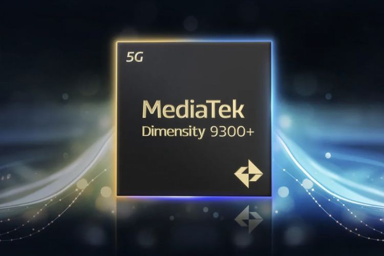 Ilustrasi chipset Mediatek Dimensity 9300 Plus.