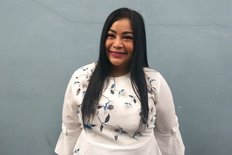 Annisa Bahar saat ditemui di kawasan Tendean, Jakarta Selatan, Senin (13/5/2019).