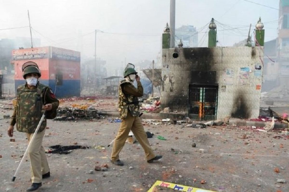 Kerusuhan di India. (AFP)