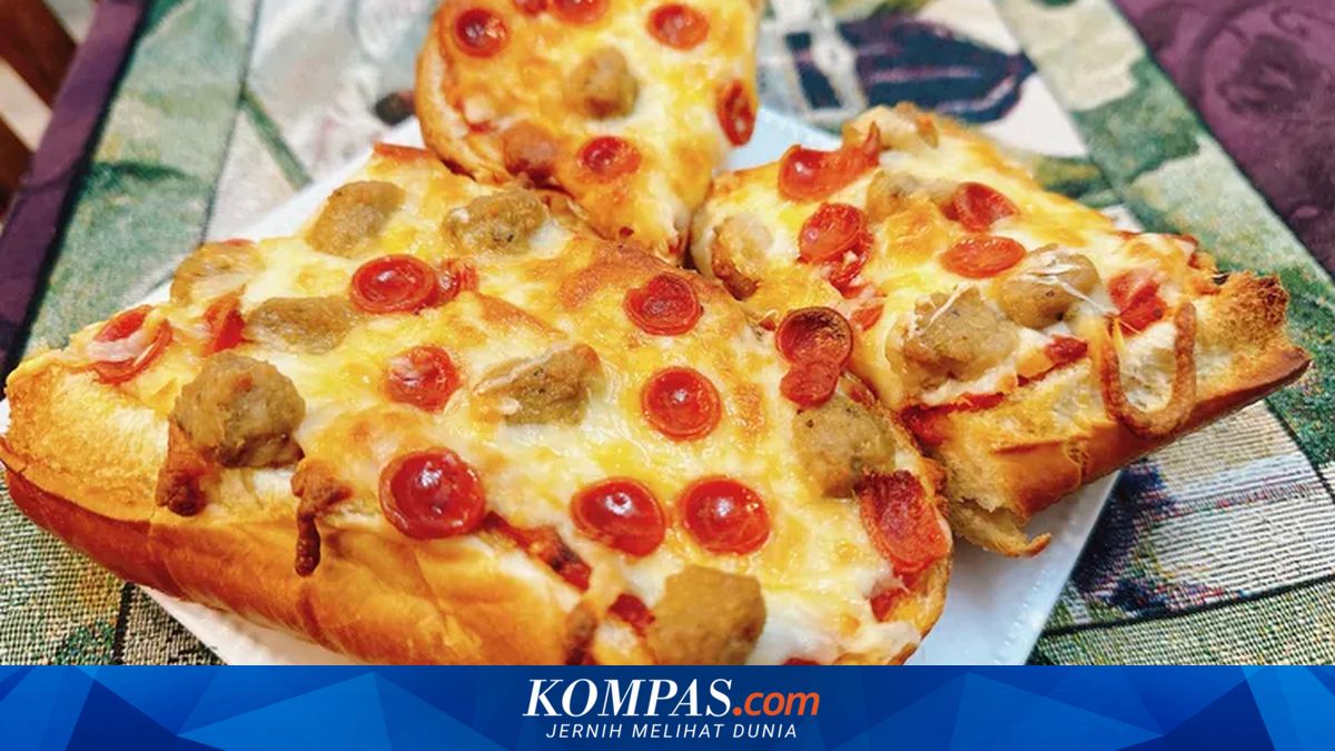 Sisa Roti Tawar Bisa Dibikin Pizza Enak Tanpa Oven, Ini Resep Lengkapnya!