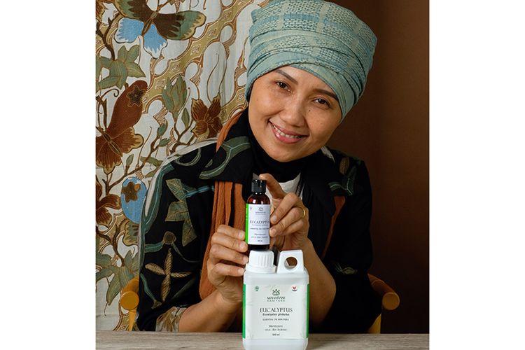Maharani Kahiyang memiliki dua produk utama, yaitu Eucalyptus Globulus dan Cajuput Essential Oil. (DOK. MAHARANI KAHIYANG)