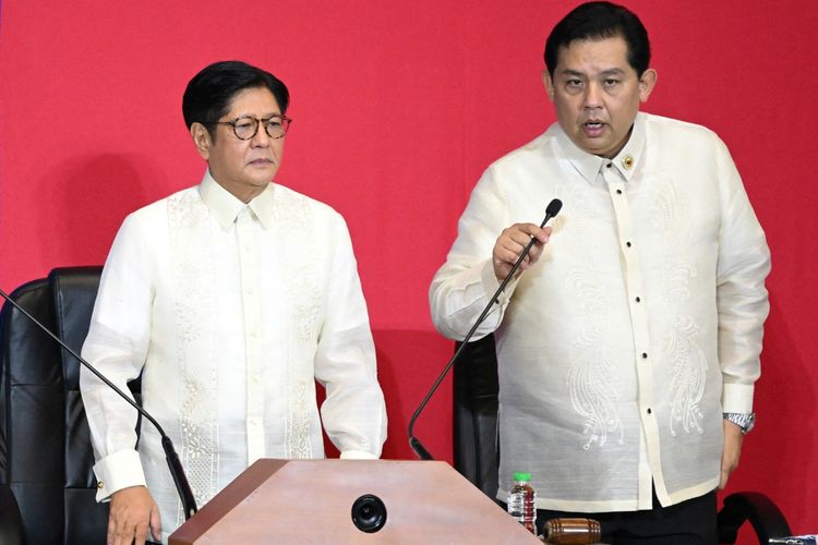Tegas, Filipina Tangkap Eks Ketua DPR Sepupu Presiden Terkait Korupsi Proyek Banjir meski di RS  