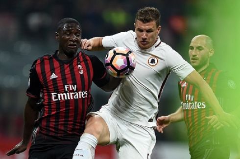Hasil Liga Italia, AS Roma Menang Telak di Kandang AC Milan