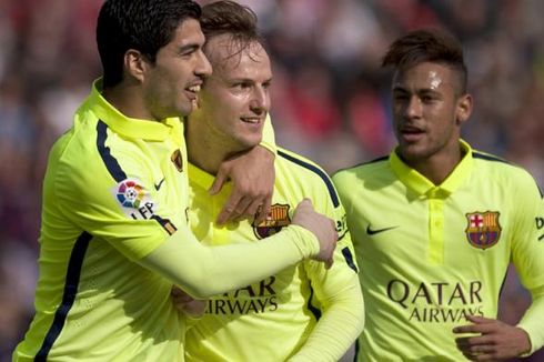 Alasan Rakitic Peluk Ter Stegen Usai Cetak Gol