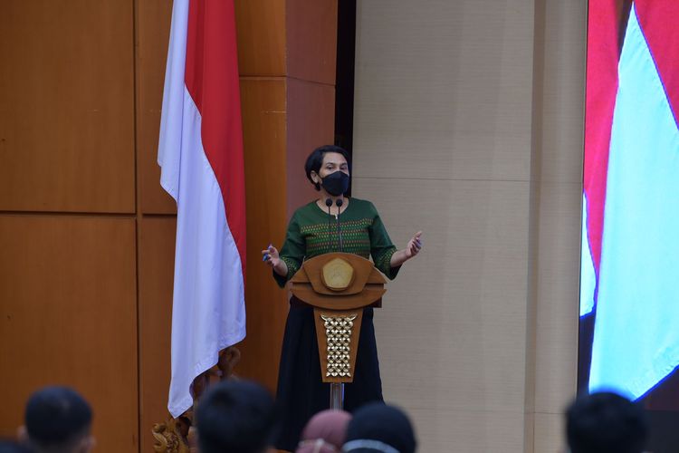 Sekretaris Jenderal Kementerian Pendidikan, Kebudayaan, Riset, dan Teknologi (Sesjen Kemendikbud Ristek) Suharti