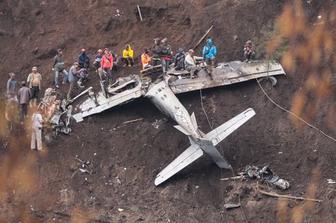 Baru 20 Persen Puing Pesawat Super Tucano yang Berhasil Dievakuasi