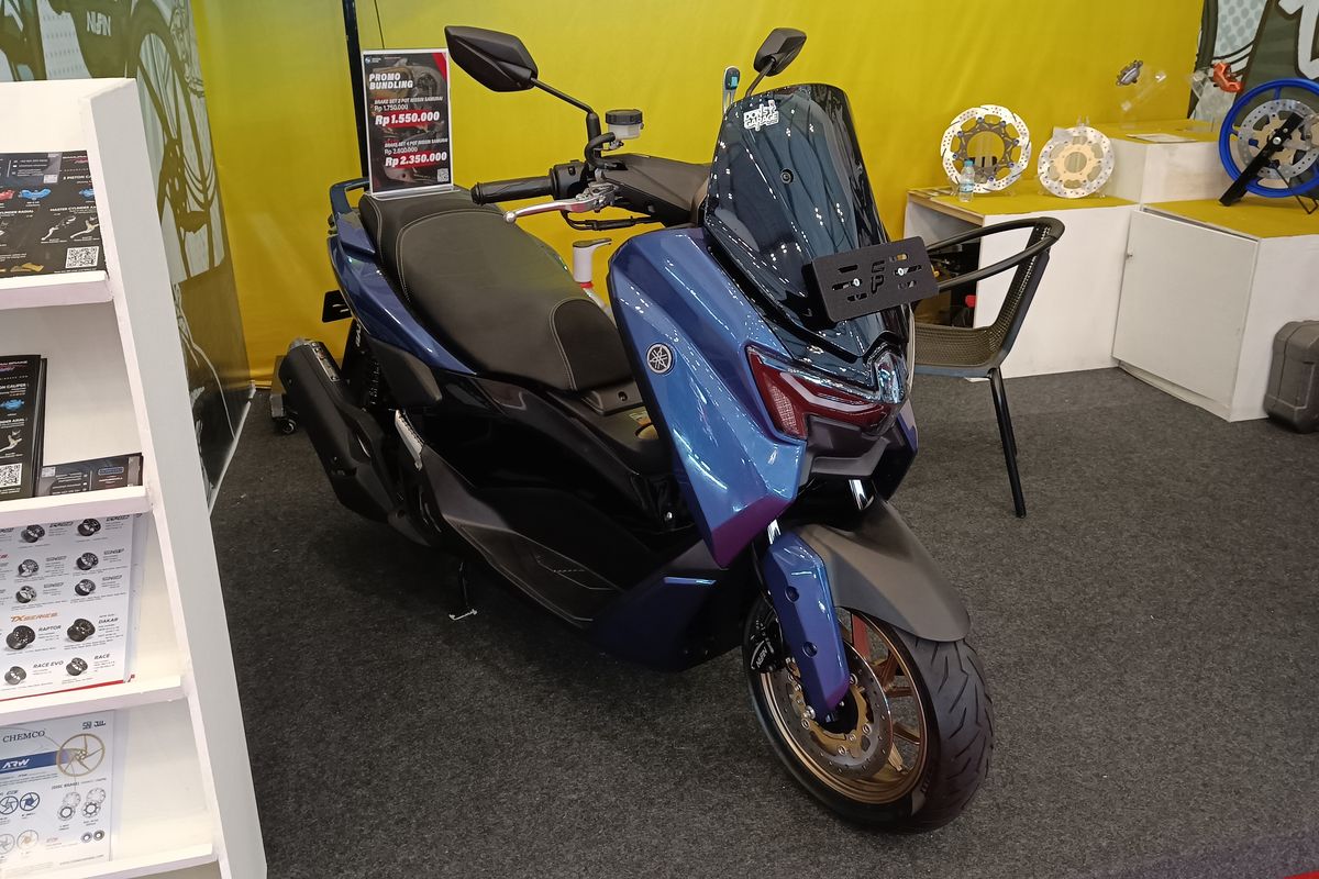 Modifikasi Yamaha NMAX Turbo yang simpel