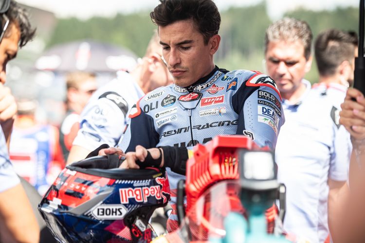 Marc Marquez saat berlaga pada MotoGP Austria 2024