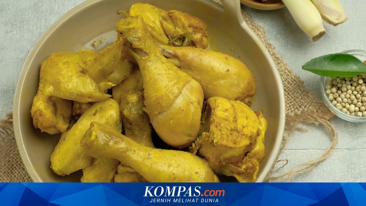 Resep Ayam Ungkep Daun Jeruk, Empuk dengan Wangi Rempah