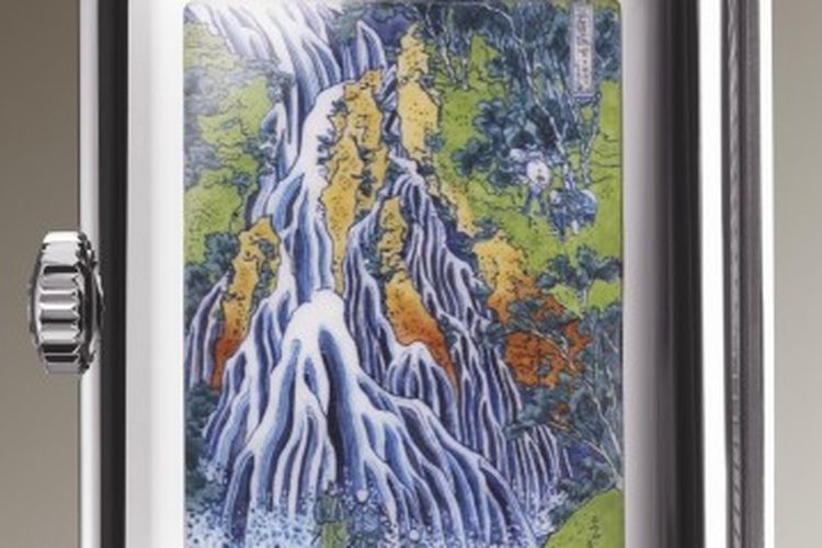 Jaeger-LeCoultre Reverso Tribute Enamel Hokusai Kirifuri Waterfall