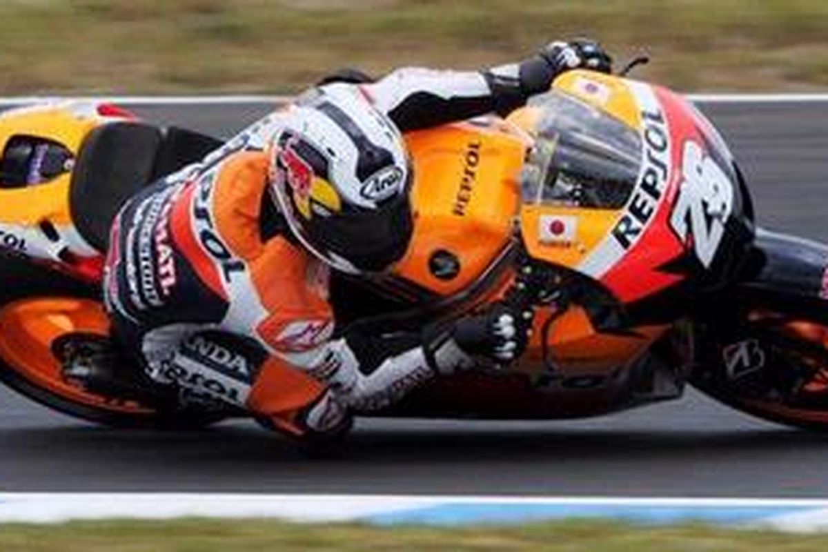 Pebalap Repsol Honda, Dani Pedrosa.