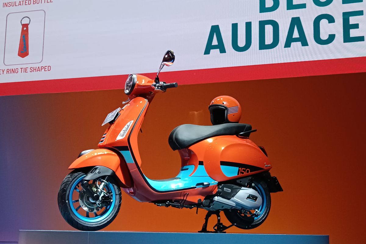 PT Piaggio Indonesia resmi meluncurkan Vespa Primavera Color Vibe, Selasa (4/4/2023)