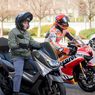 Marc Marquez Keliling Madrid Didampingi Walikota Pakai Yamaha Nmax