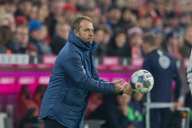Pelatih Bayern Muenchen, Hans-Dieter Flick.