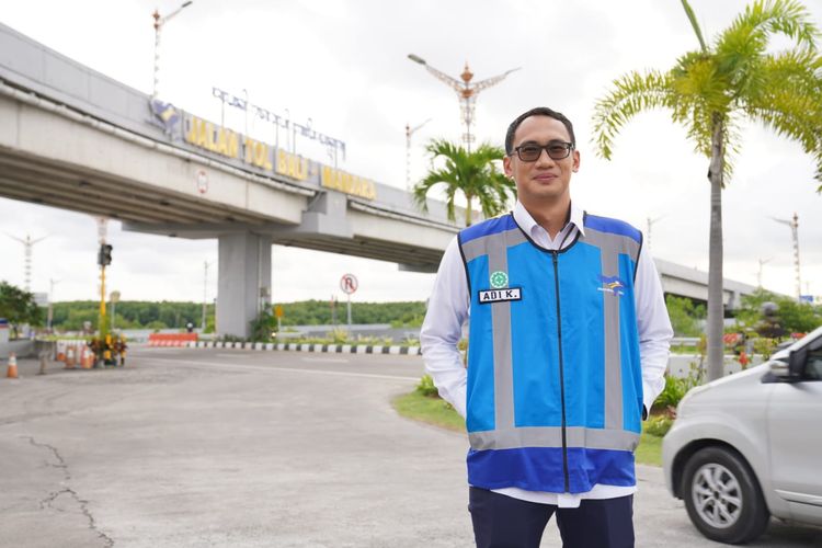 Direktur Utama PT Jasamarga Bali Toll I Ketut Adiputra Karang