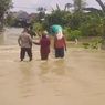 Banjir Luapan Kali Lamong di Gresik, Warga Diimbau Tak Lintasi Jembatan Pucung