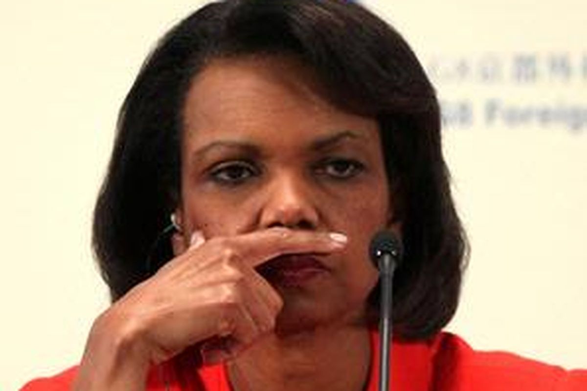 Menlu AS Condoleezza Rice
