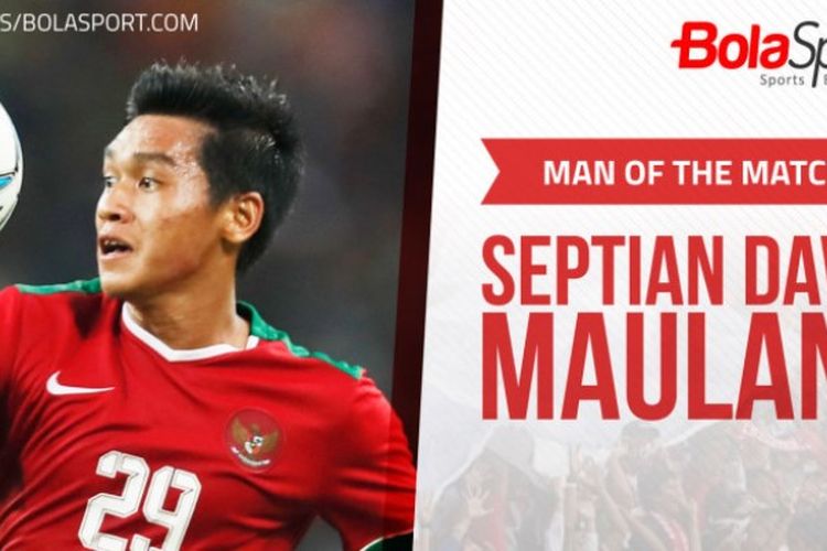 Man of the Match Indonesia Vs Myanmar versi BolaSport.com.