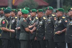 Sertijab Perwira Tinggi TNI AD di Bandung