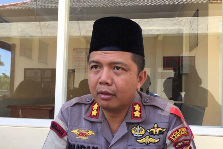 Kapolres Sampang AKBP Budhi Wardiman siap melipatgandakan jumlah petugas keamanan di masing-masing TPS pada saat PSU, Jumat (7/9/2019). 