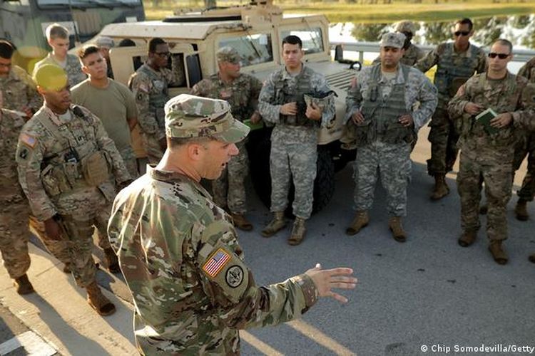 Garda Nasional Florida, AS, ditugaskan untuk melatih tentara Ukraina.