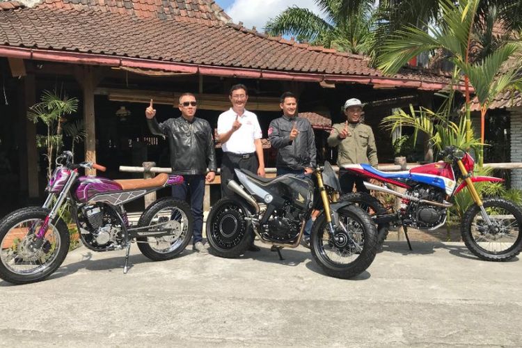 Modifikasi menggunakan basis Honda CRF150L