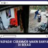 Tak Sampai Dua Menit, Dua Pria Curi Motor Warga di Bekasi