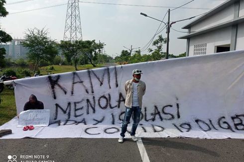 Takut Tertular, Warga Blokade Pintu Masuk dan Tolak Kompleks GBT Surabaya Jadi Tempat Isolasi Pasien Covid-19