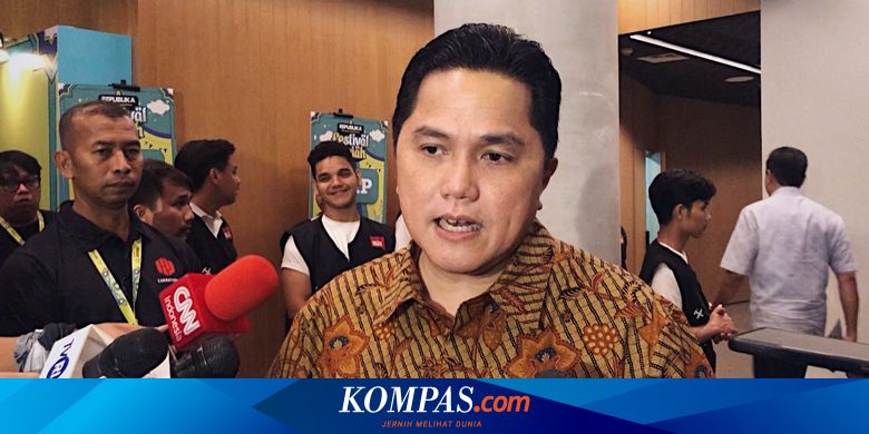 Soal Piala Dunia U-17, Erick Thohir Usul Timnas Indonesia Main di Jakarta