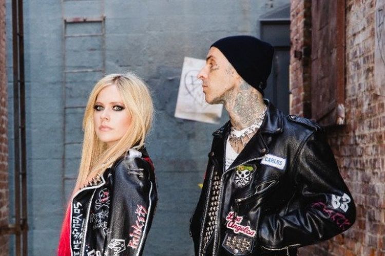 Kolaborasi Avril Lavigne dan Travis Barker dalam Bite Me