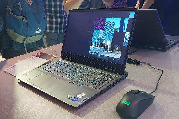 Lenovo memperkenalkan laptop gaming terbarunya, Lenovo LOQ di Jakarta, Rabu (7/6/2023)