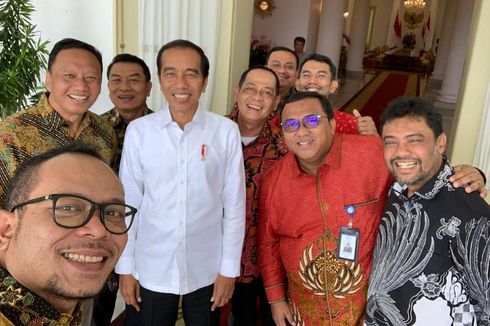 Jokowi Bertemu Pimpinan Organisasi Buruh, dari Andi Gani hingga Said Iqbal