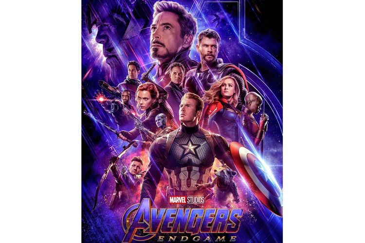 Poster film Avengers: Endgame.