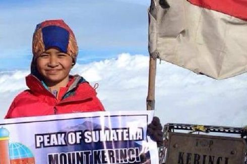 Inspiratif, Anak 10 Tahun Taklukkan Lima Gunung Tertinggi di Indonesia