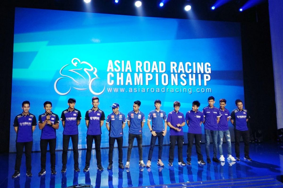 Pebalap Yamaha siap beraksi di seri kelima ARRC, Sentul, Indonesia