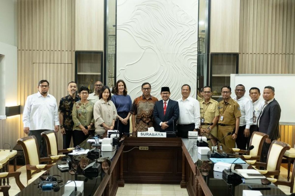 Surabaya jadi Lokasi pertama proyek penanganan sampah plastik di sungai