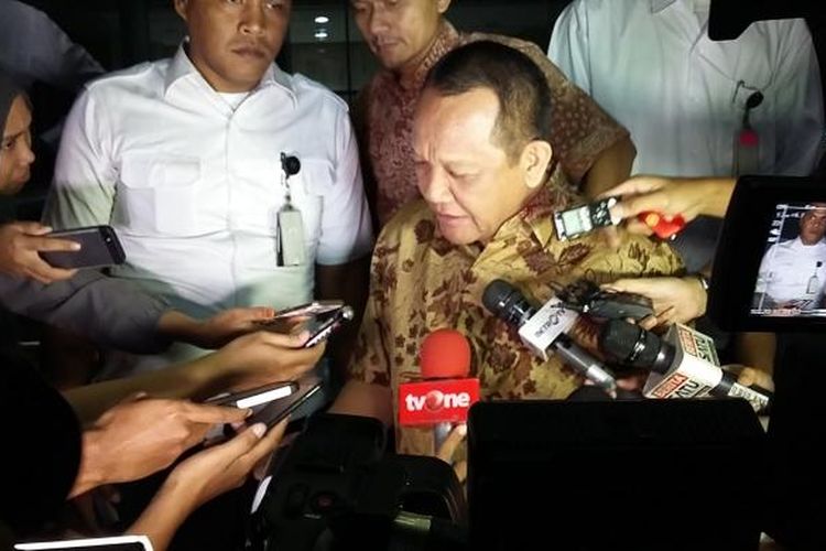 Nurhadi saat masih menjabat Sekretaris Mahkamah Agung, seusai diperiksa di Gedung Komisi Pemberantasan Korupsi (KPK), Jakarta, Selasa (8/3/2016).