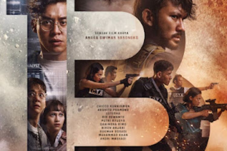 Film 13 Bom di Jakarta karya sutradara Angga Dwimas Sasongko merilis official poster dan trailer perdana, Jumat (24/11/2023).